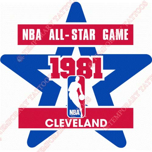 NBA All Star Game Customize Temporary Tattoos Stickers NO.877